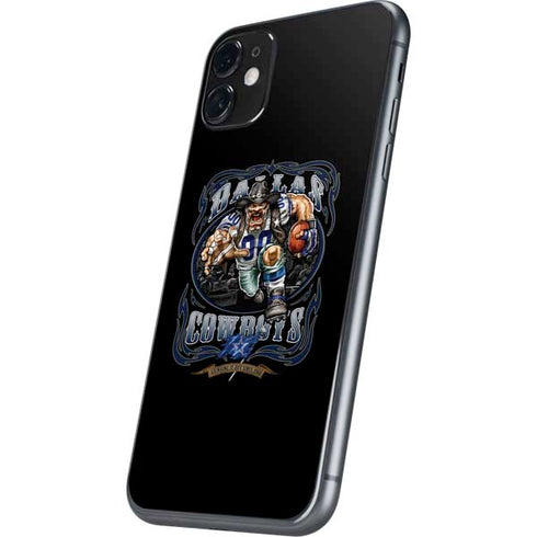 Liquid Blue NFL Dallas Cowboys Running Back iPhone 11 Skin